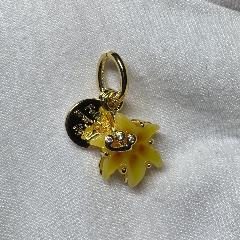Pandora Disney Tangled Sundrop Flower Glow-in-the-dark Charm
